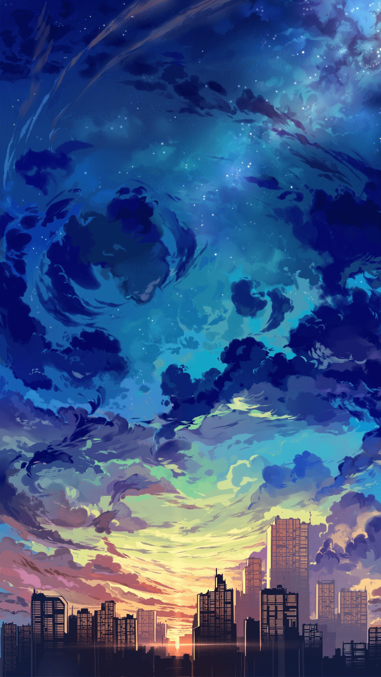 750x1334 Colorful City