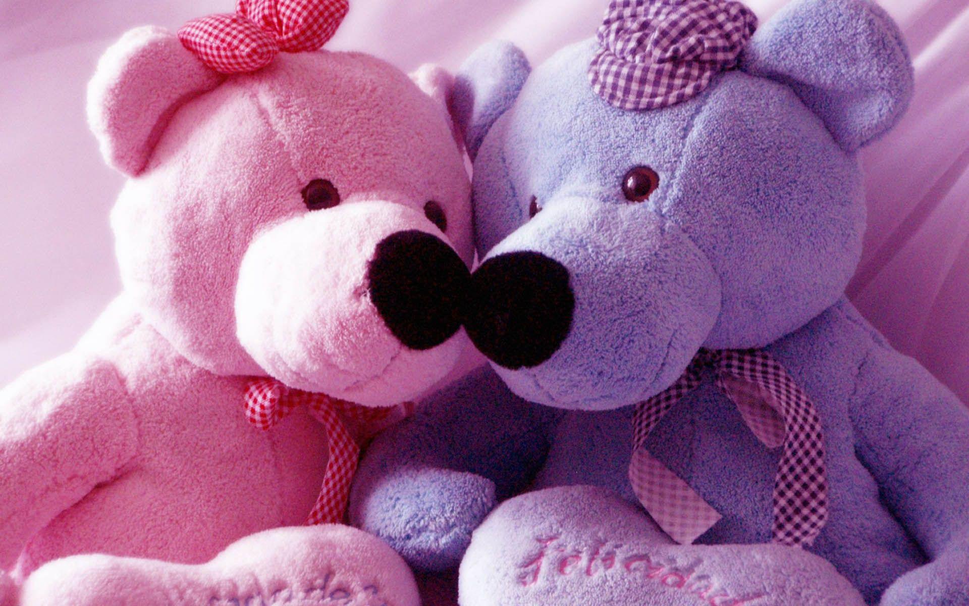 1920x1200 Cute Teddy Bears Wallpaper