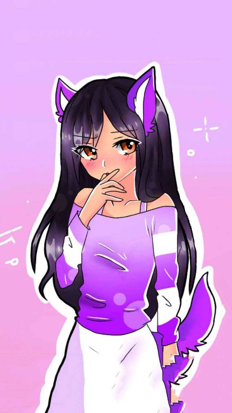 800x1422 Cute Aphmau Wallpaper