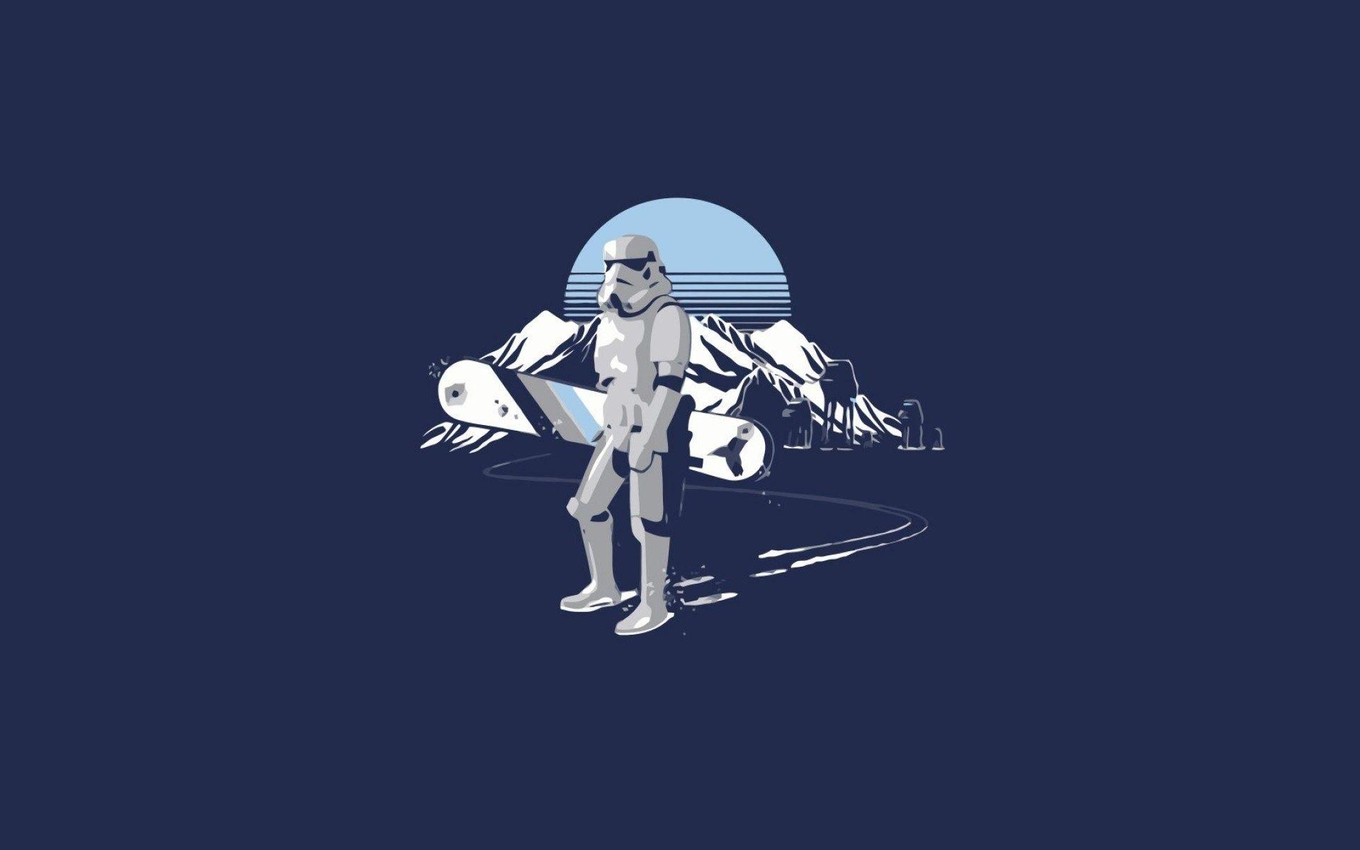 Minimalist Star Wars Funny Wallpapers - Top Free Minimalist Star Wars