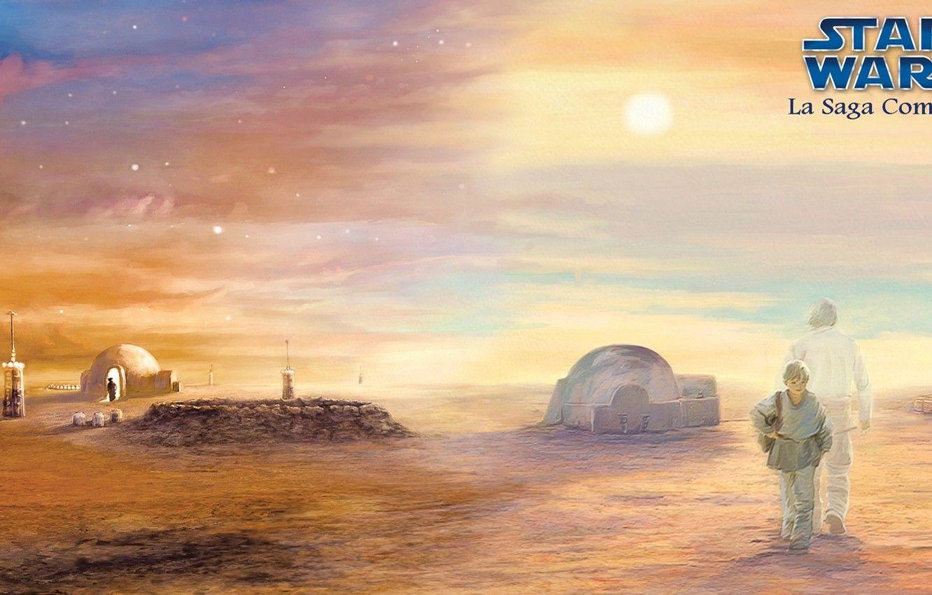1332x850 Wallpaper Star Wars, Star wars, Tatooine, skywalker image for desktop, section фильмы