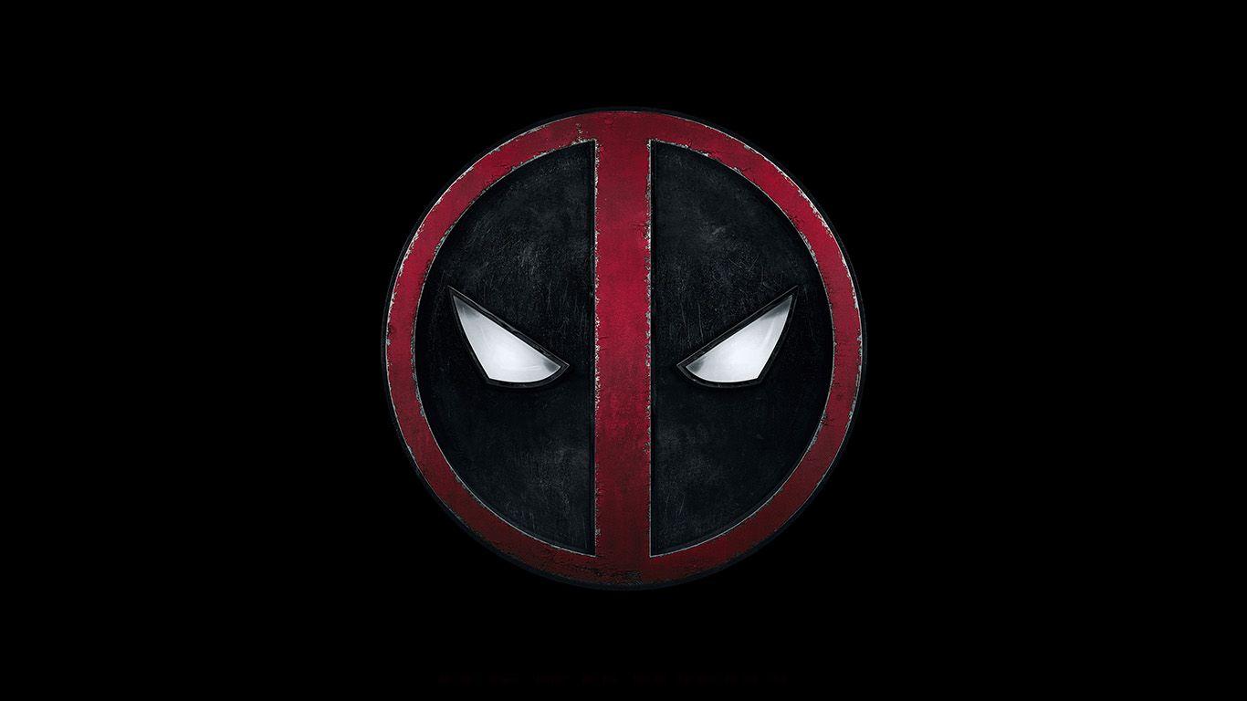1366x768 wallpaper for desktop, laptop. deadpool art logo hero