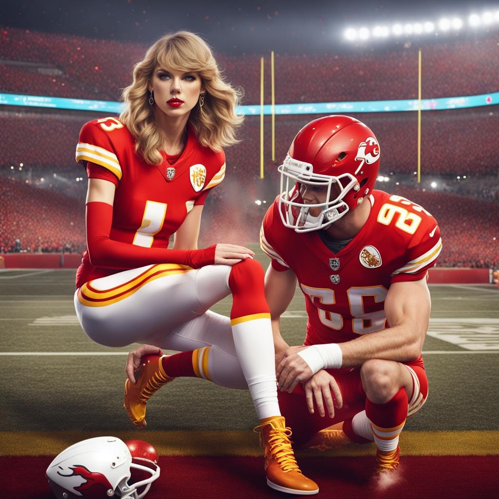 1024x1024 Taylor Swift Supports Beau Travis Kelce
