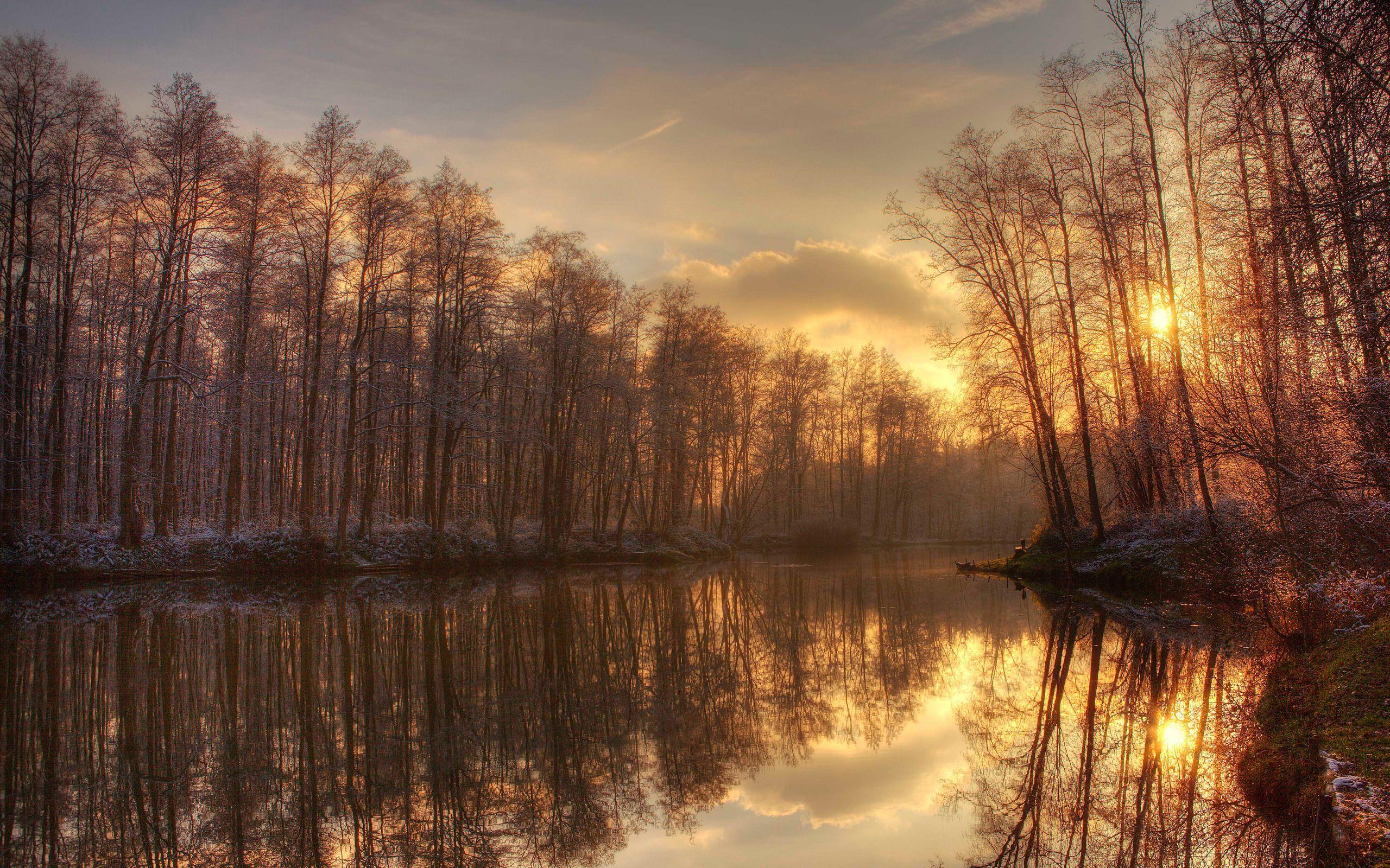 2560x1600 Warm Winter Wallpaper