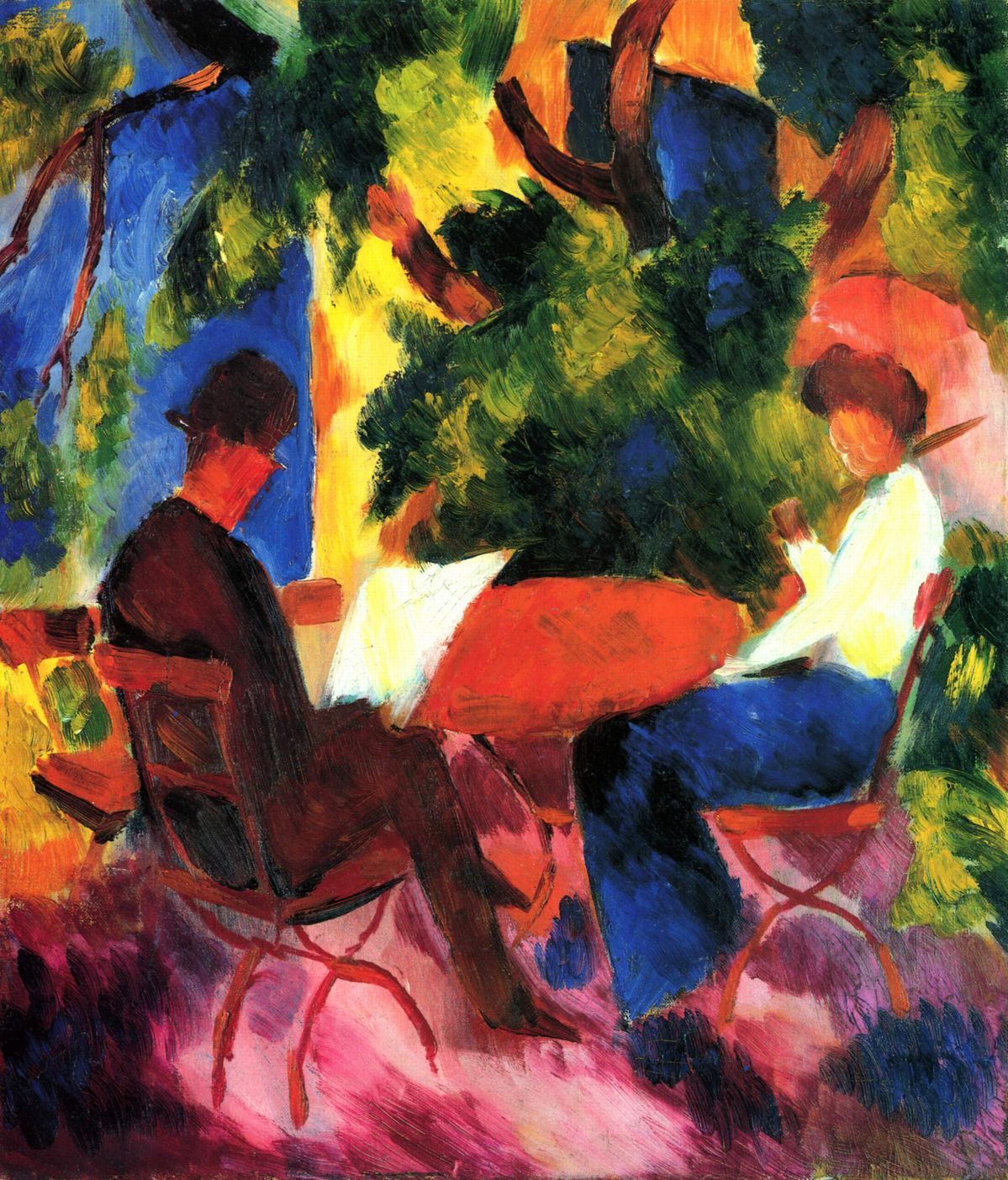 1199x1403 At the Garden Table