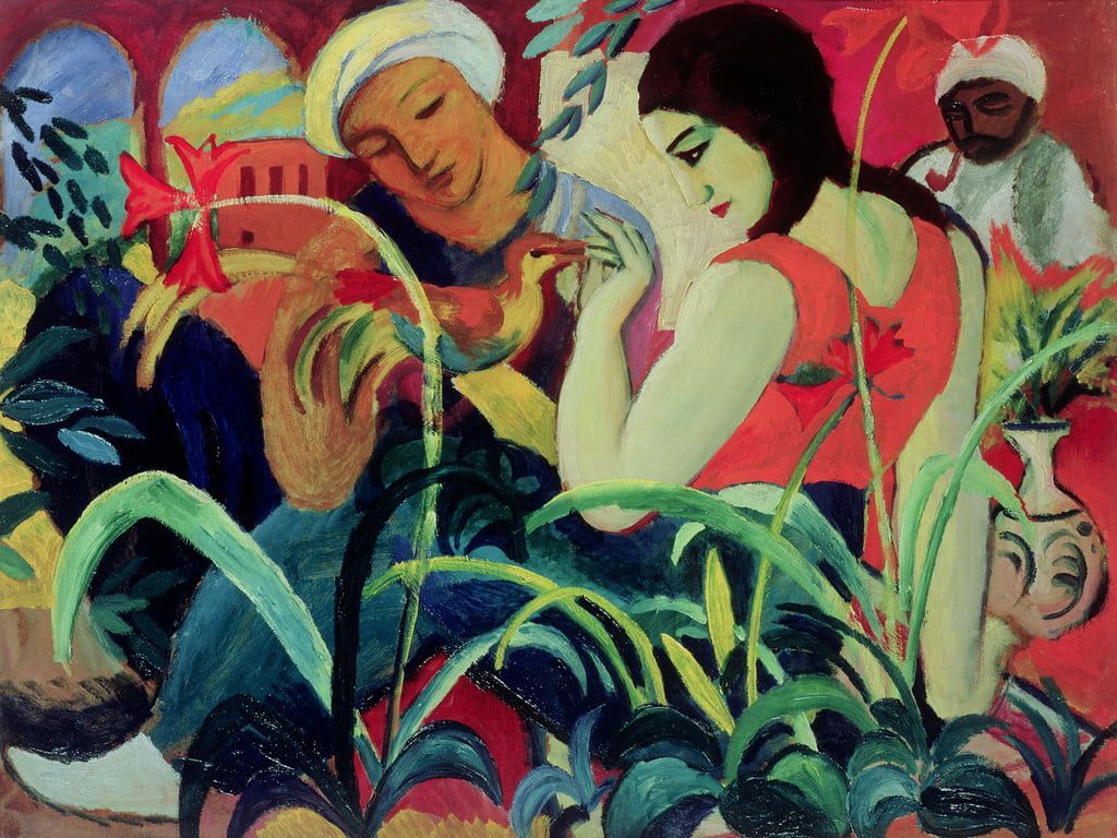 1024x768 Oriental Women (Odalisques), 1912