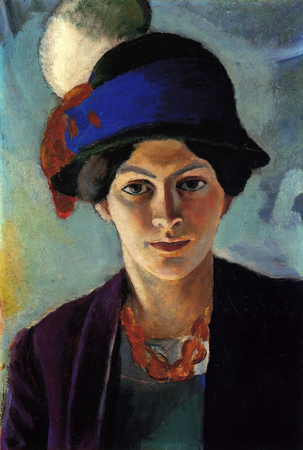 980x1455 German Artist August Macke