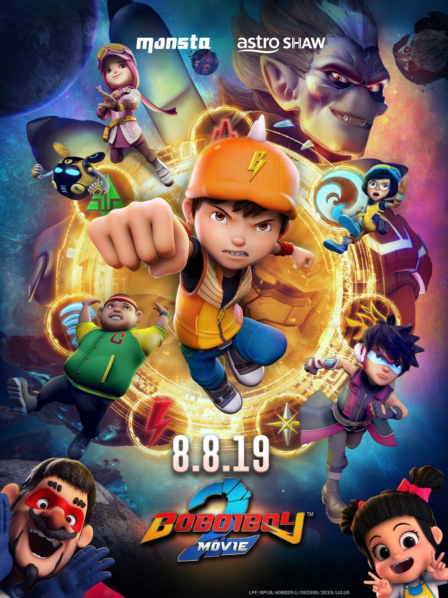 1512x2016 Boboiboy Solar Wallpaper