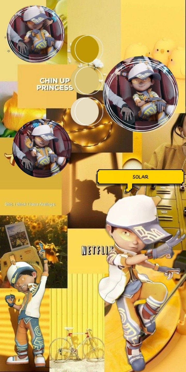 720x1440 Boboiboy Solar Aesthetic Wallpaper