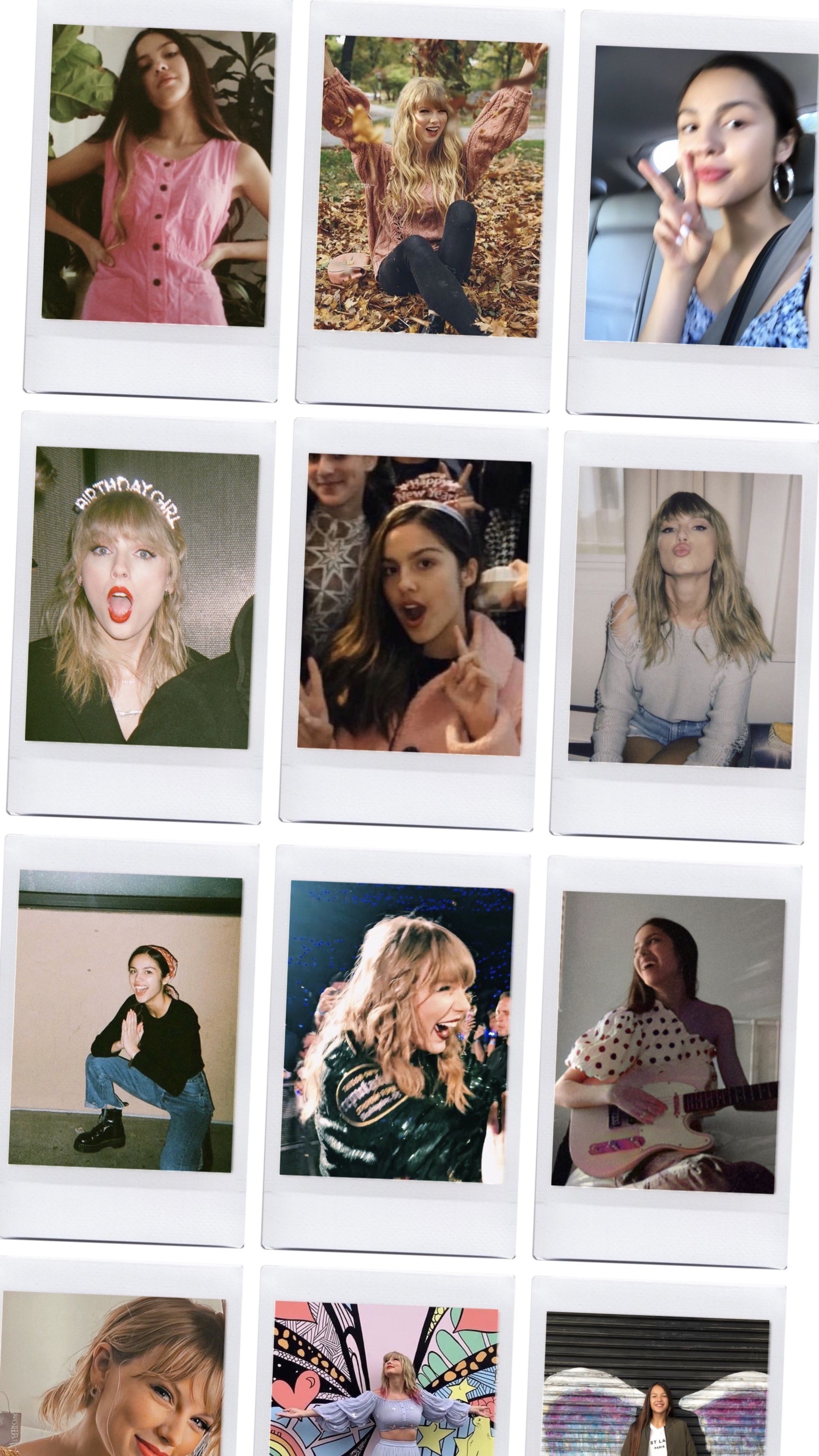 2154x3831 Taylor Swift x Olivia Rodrigo Wallpaper