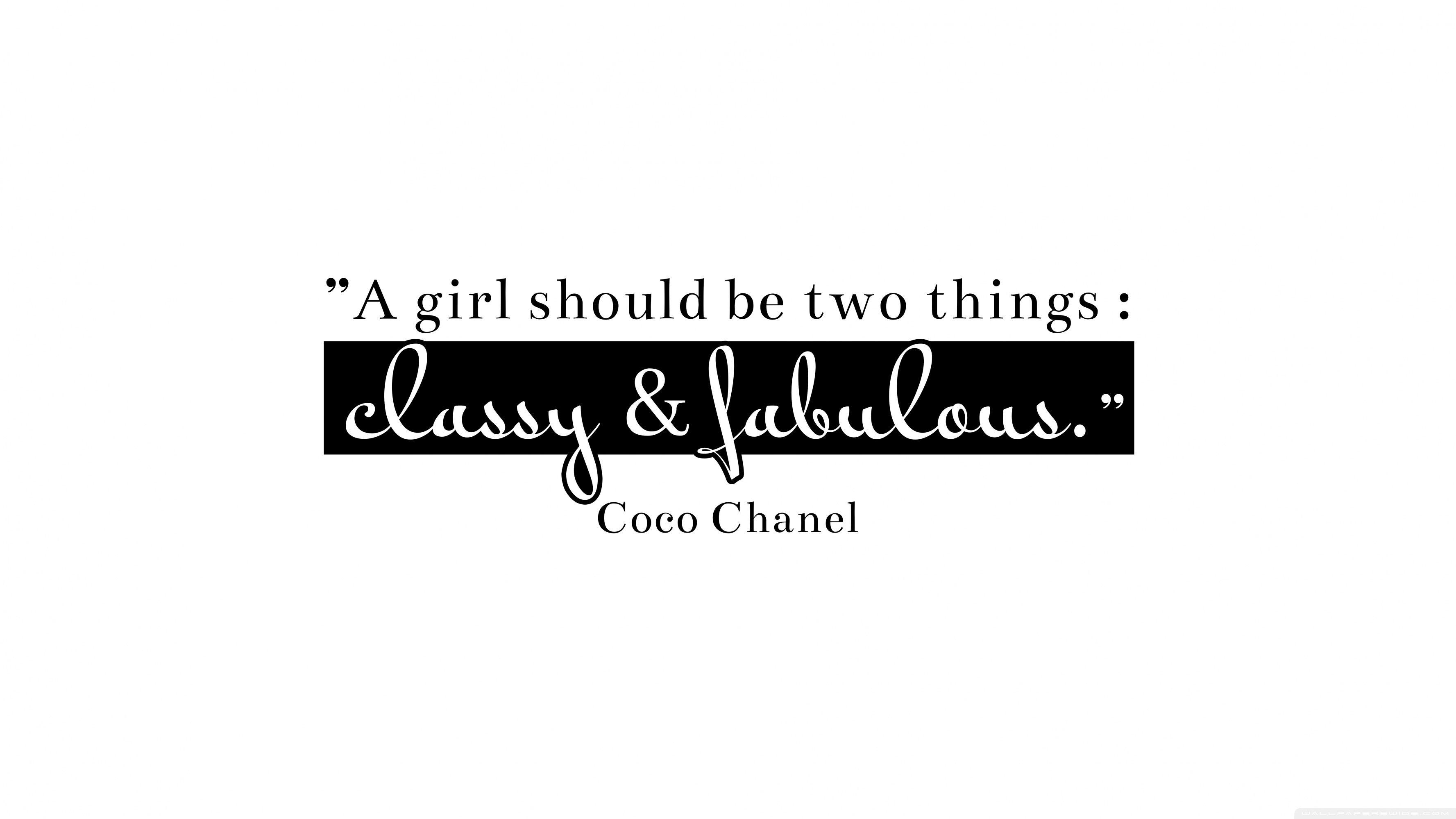 3554x1999 Coco Chanel ❤ 4K HD Desktop Wallpaper for 4K Ultra HD TV