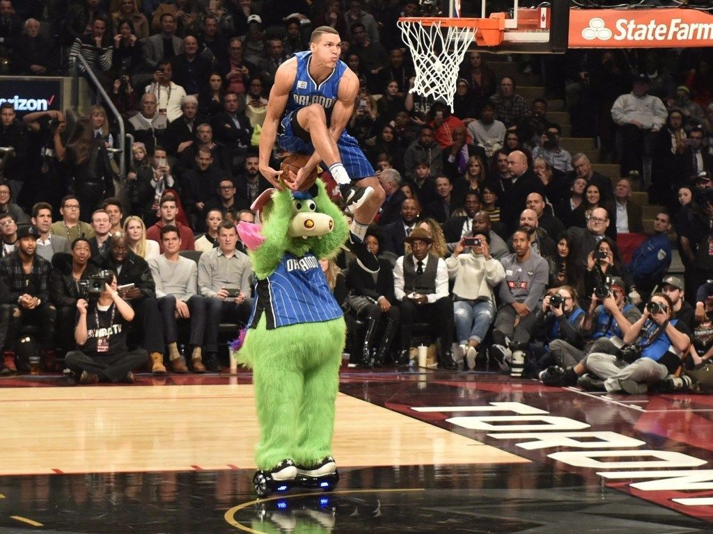 1024x768 Orlando Magic forward Aaron Gordon