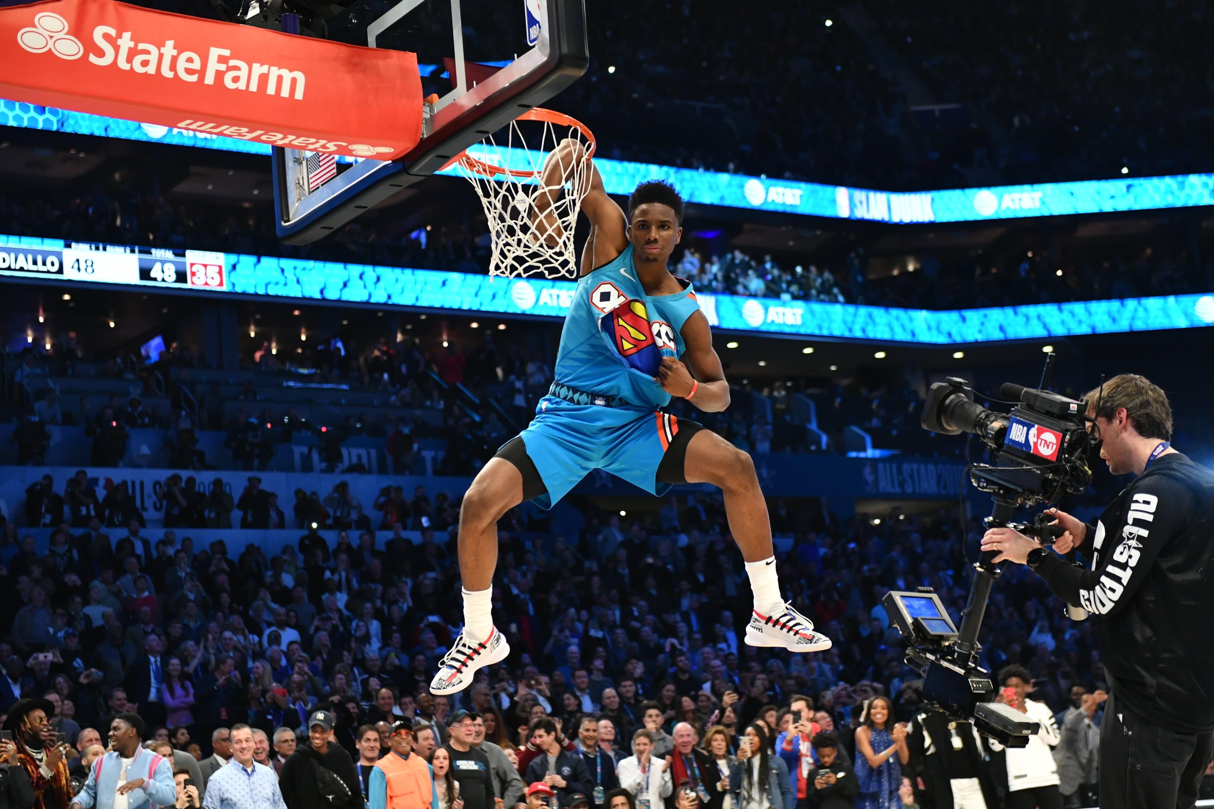4176x2784 Money the Winners of the NBA Slam Dunk