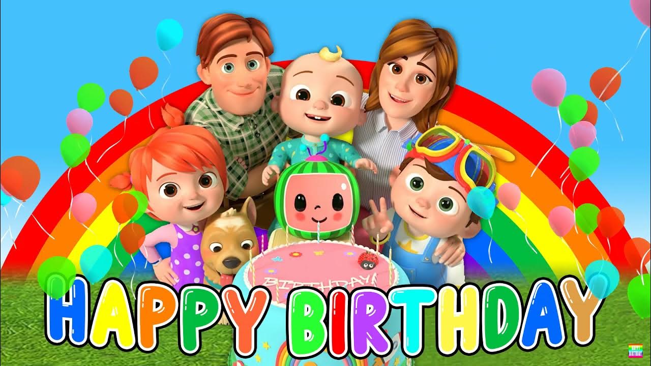 1280x720 Cocomelon Happy Birthday Song. Happy