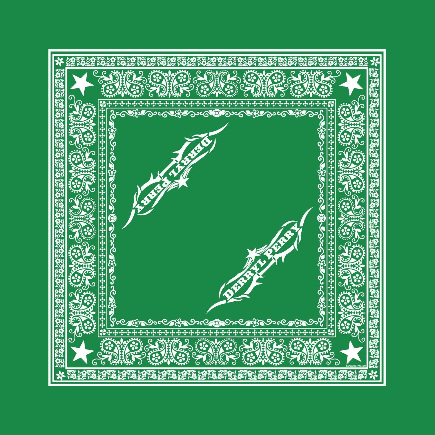 1500x1500 Lone Star Green Bandana