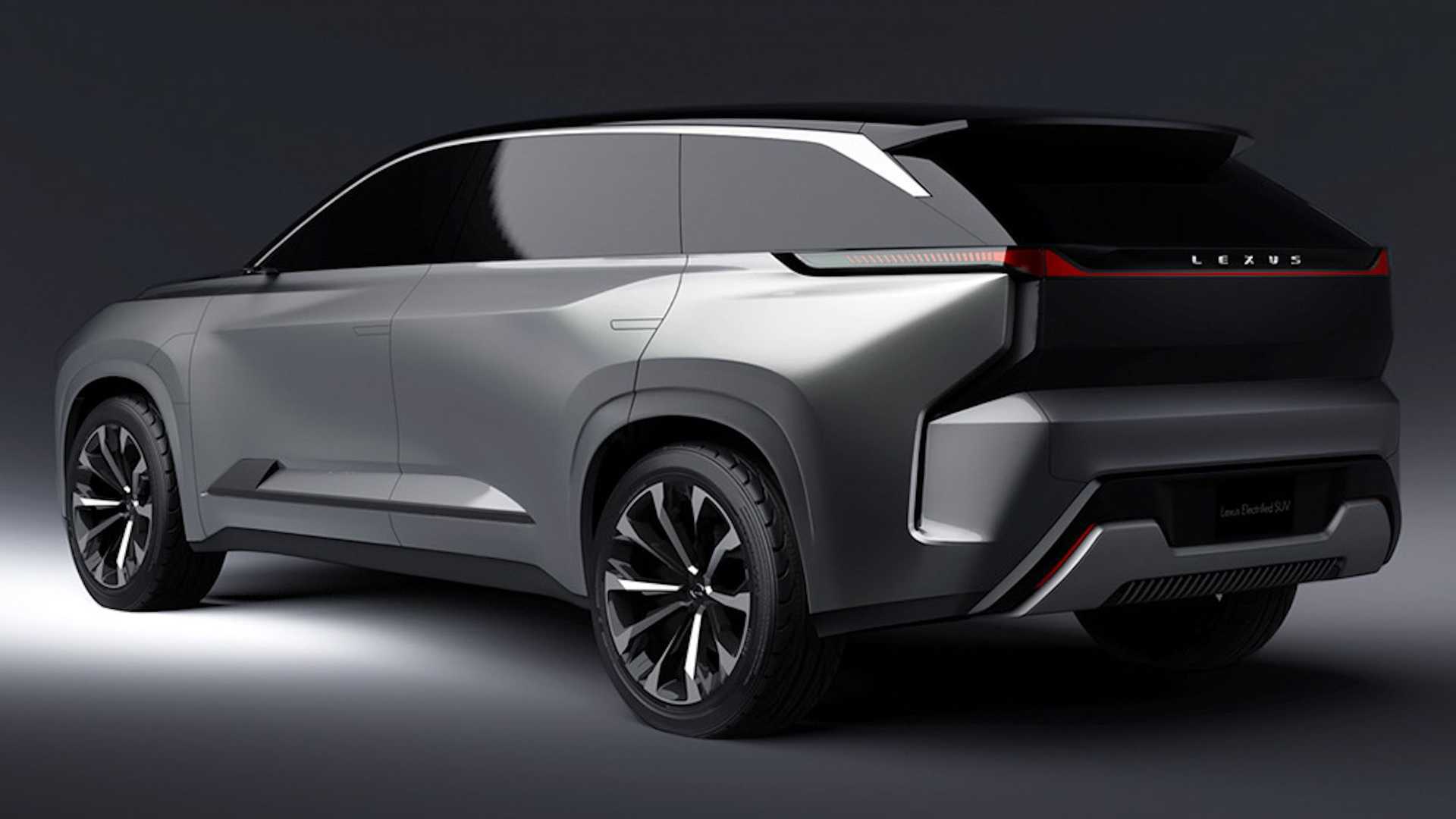 1920x1080 Lexus Electrified SUV Looks Sleek From