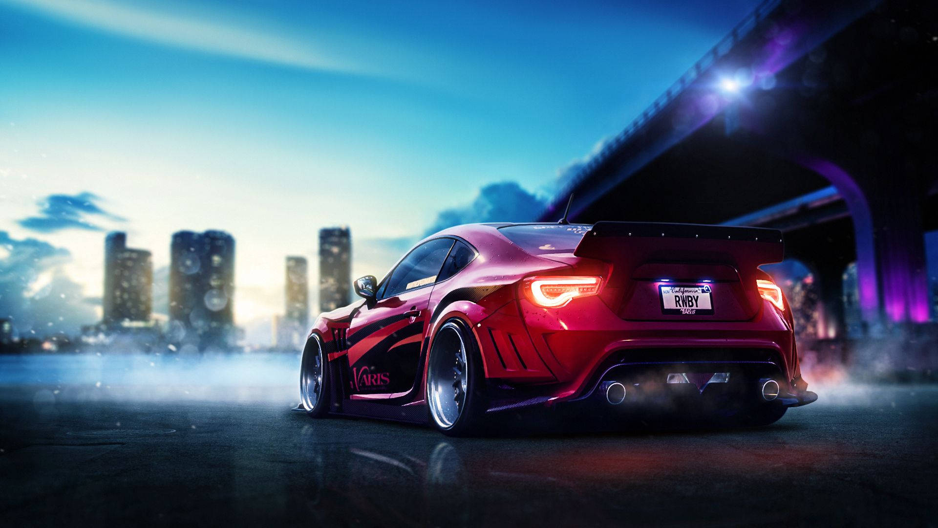 1920x1080 Download free Illuminating Toyota Gt 86