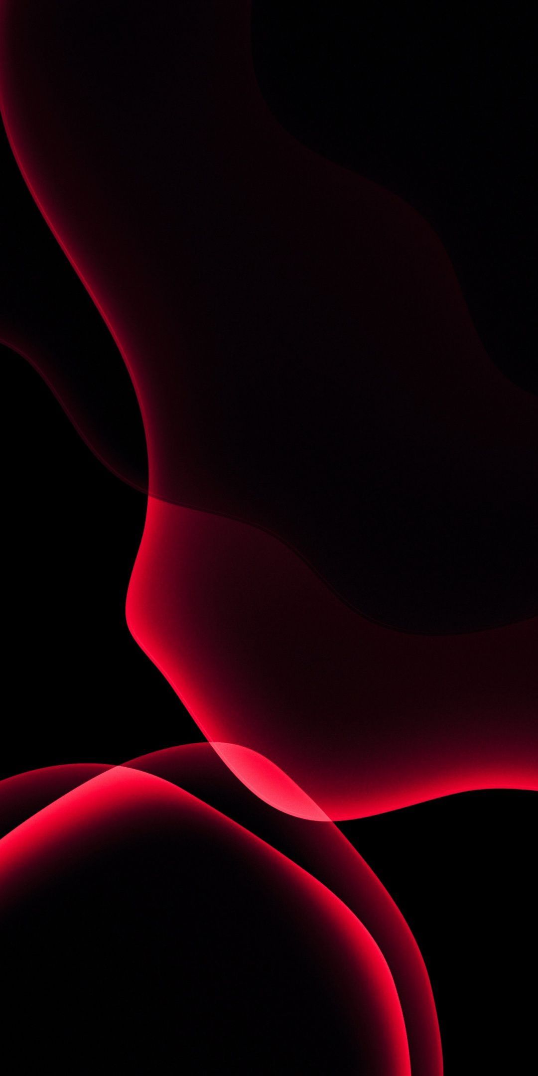 1080x2160 iOS 13 Wallpaper 4K, Red, Stock, iPadOS