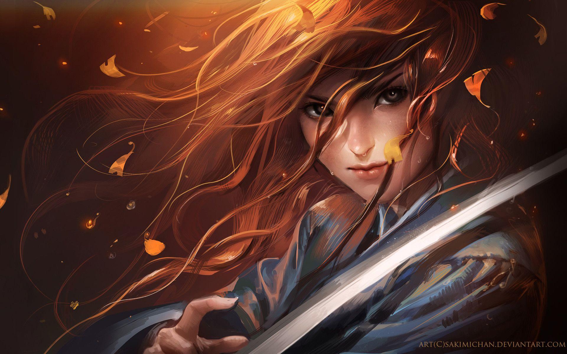 1920x1200 HD Samurai Wallpaper
