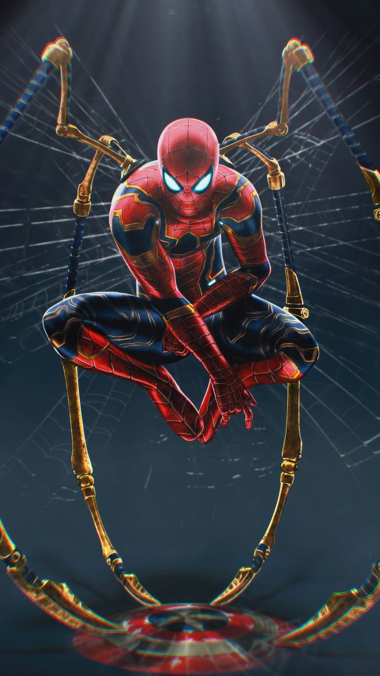 750x1334 Wallpaper 750x1334 Iron Spider Man