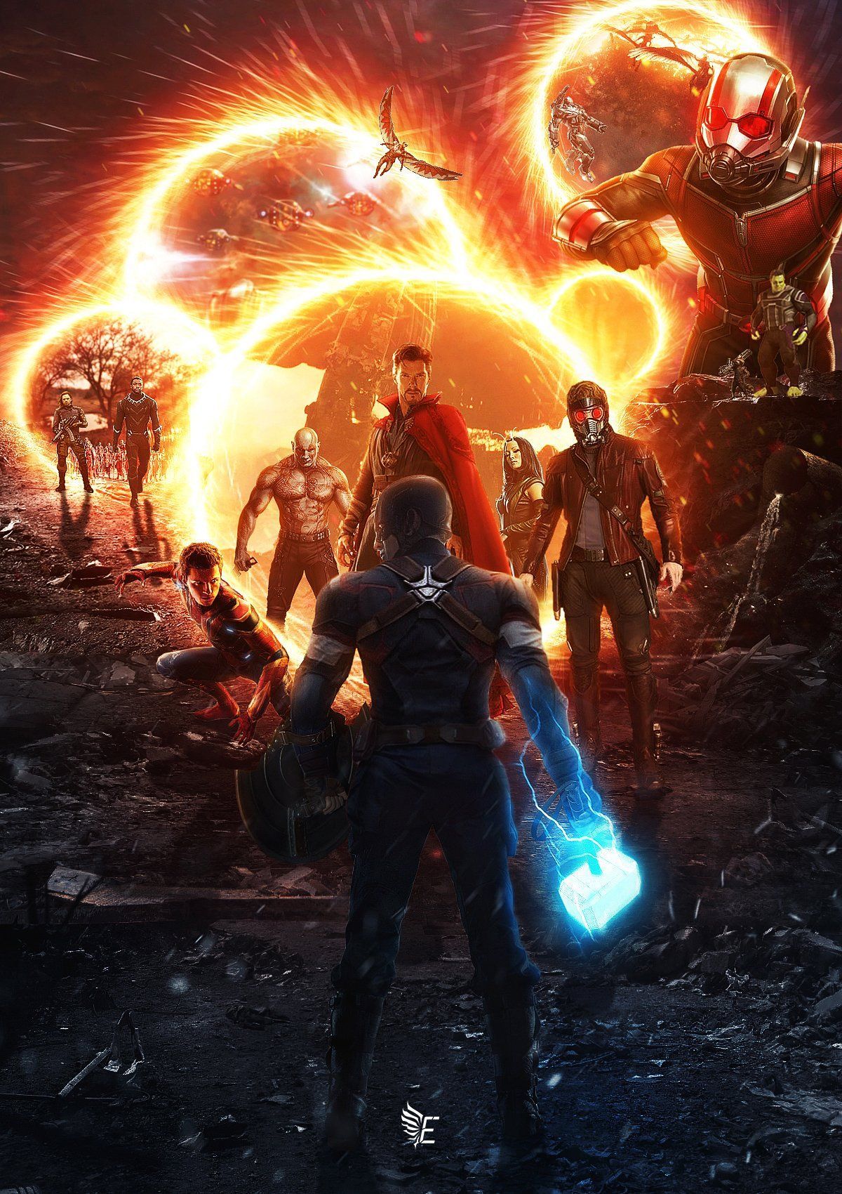 1200x1700 Erathrim on X: Another Endgame artwork