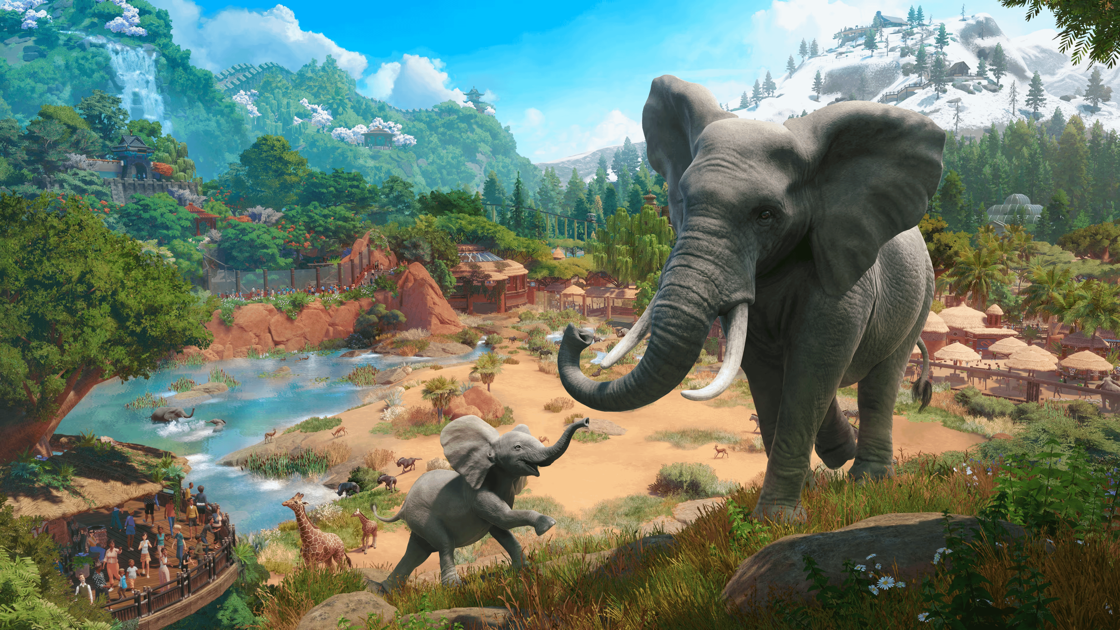 3840x2160 Planet Zoo Console Edition Keyart No