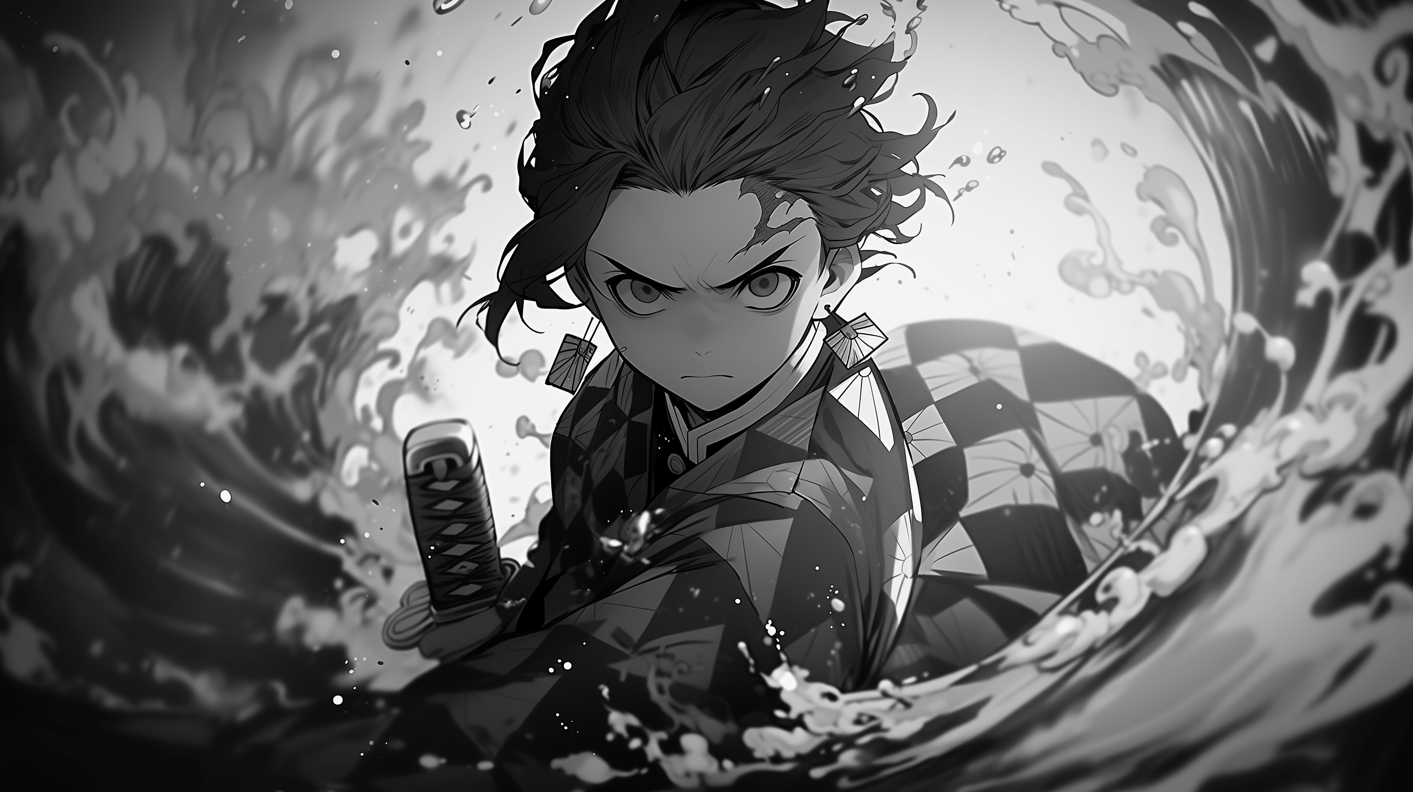 2912x1632 Zenitsu Agatsuma aesthetic wallpaper