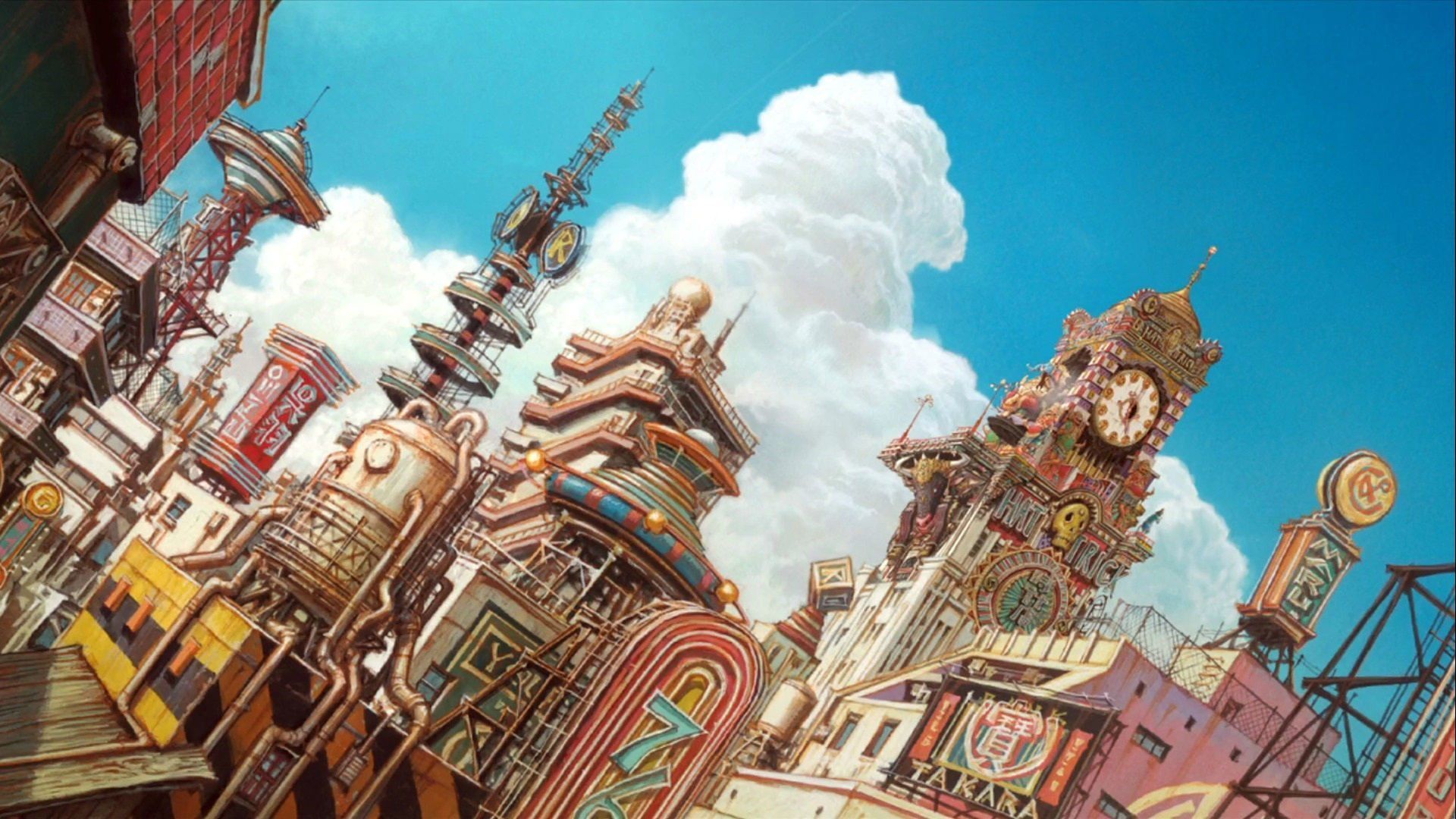1920x1080 Tekkonkinkreet Wallpaper