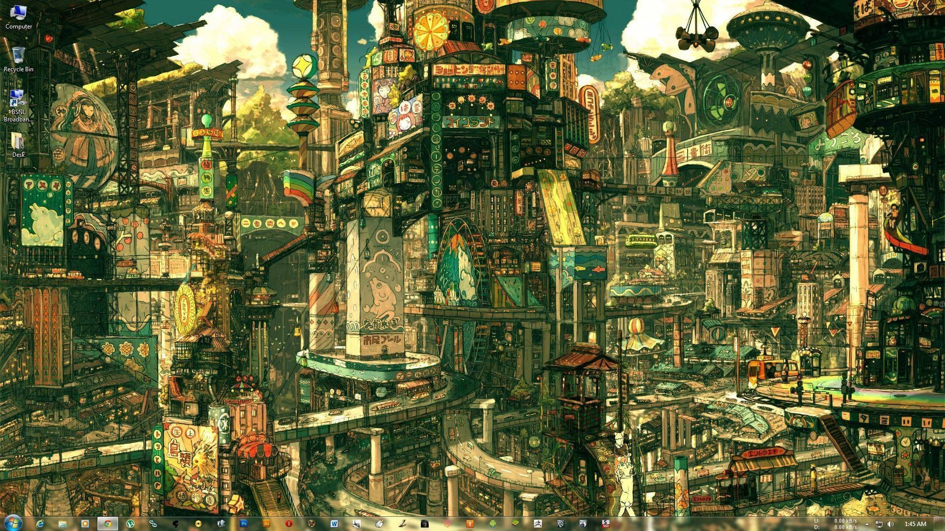 1920x1080 Tekkonkinkreet Wallpaper