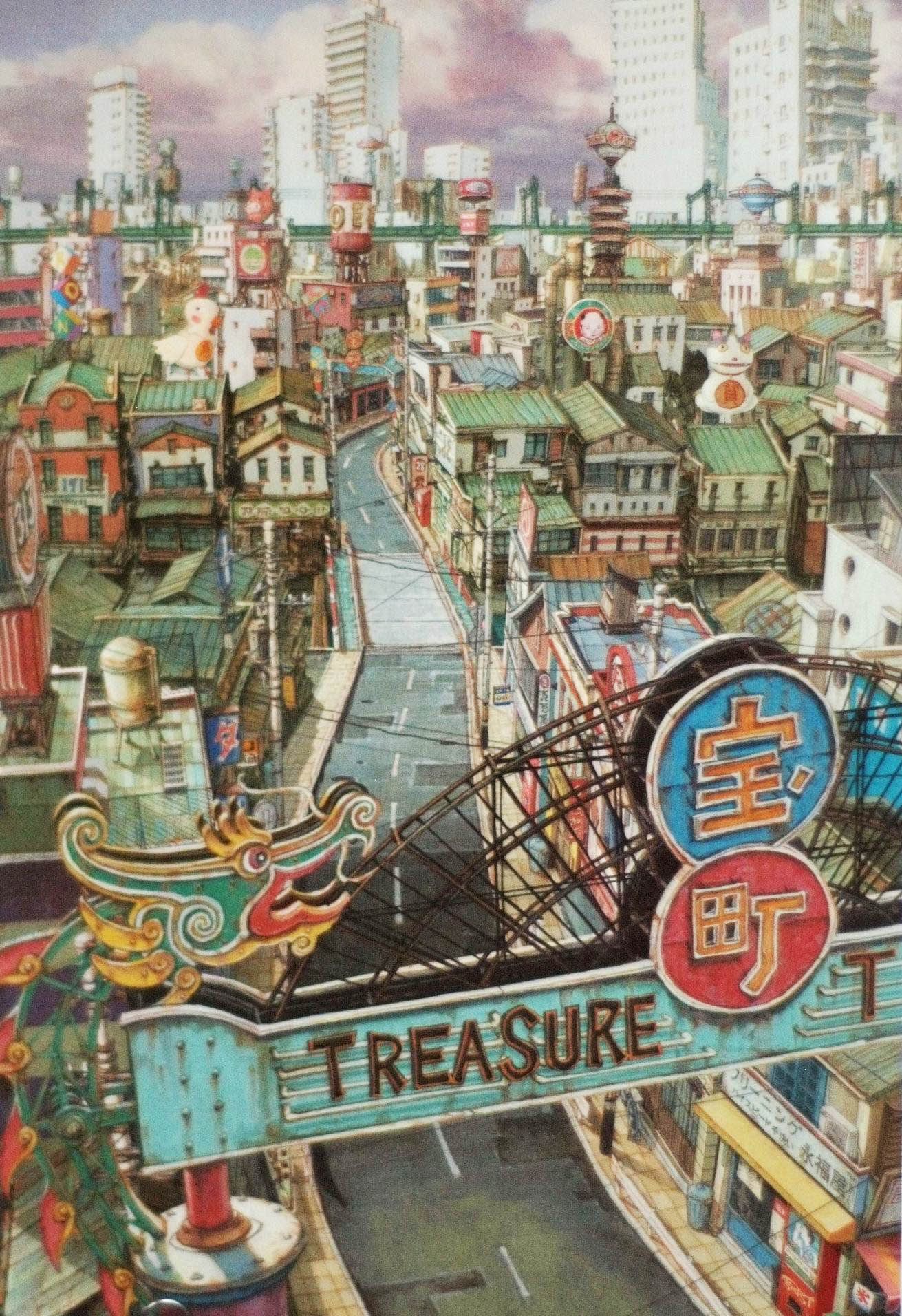 1311x1912 The Art of Tekkonkinkreet. Japan art
