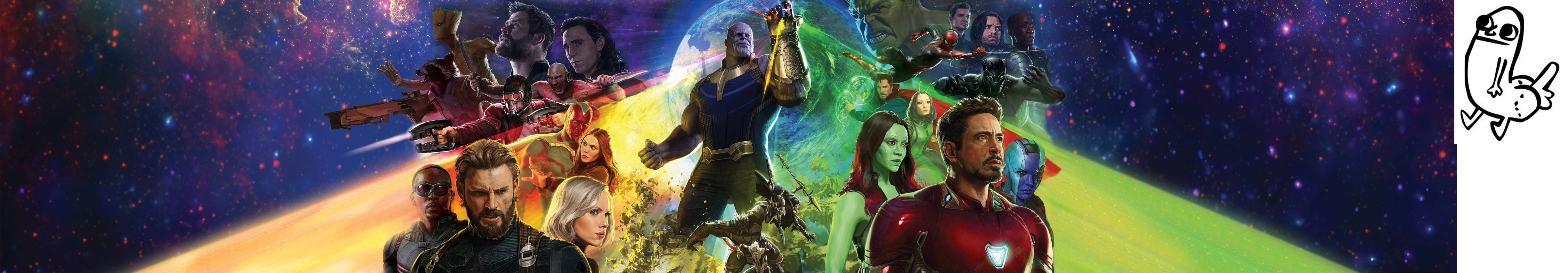 6200x1080 Avengers Infinity War Triple Monitor Wallpaper