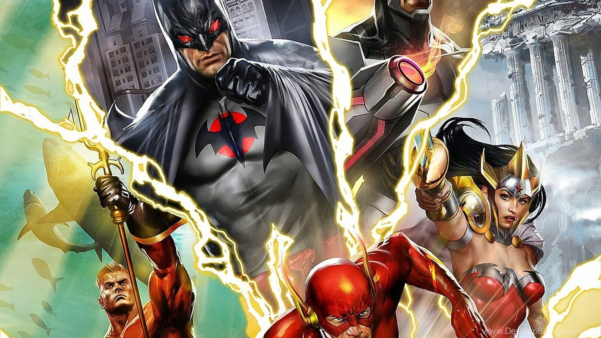 2048x1152 Dc comics Justice league Superheroes Comics Wallpaper