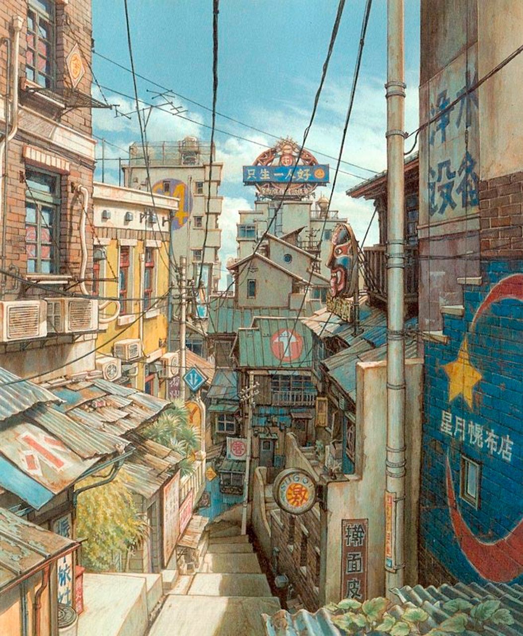 1053x1280 Tekkon Kinkreet and Scan