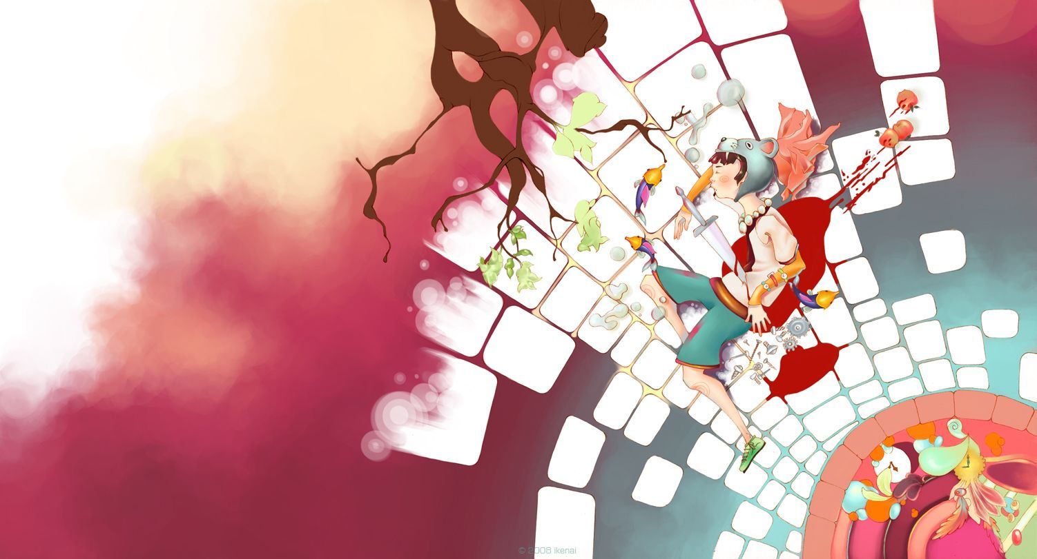 1502x811 HD desktop wallpaper: Anime, Tekkon