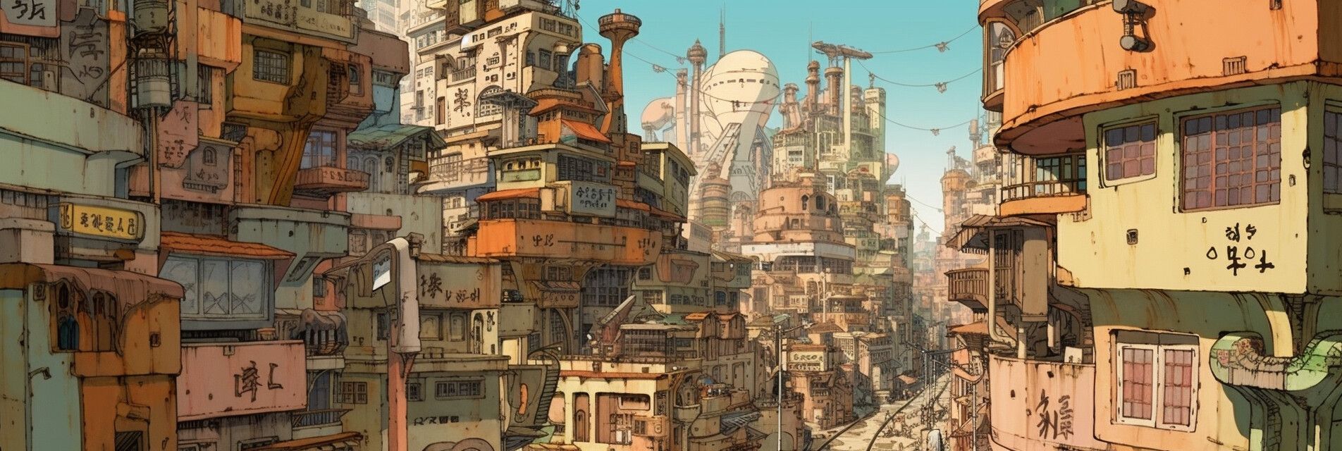 1904x640 Tekkonkinkreet Vistas