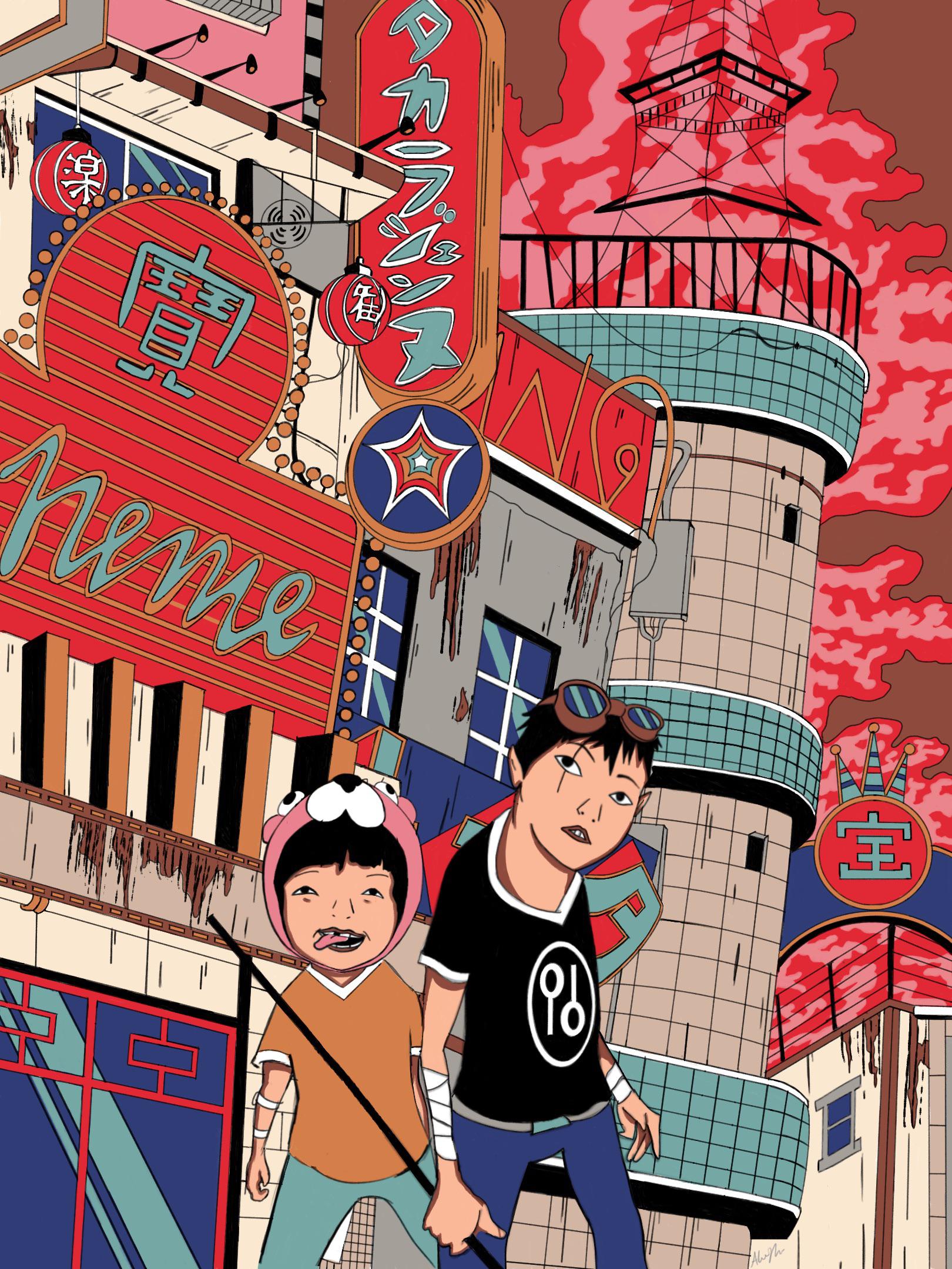 1620x2160 Tekkonkinkreet, Me, digital, 2021