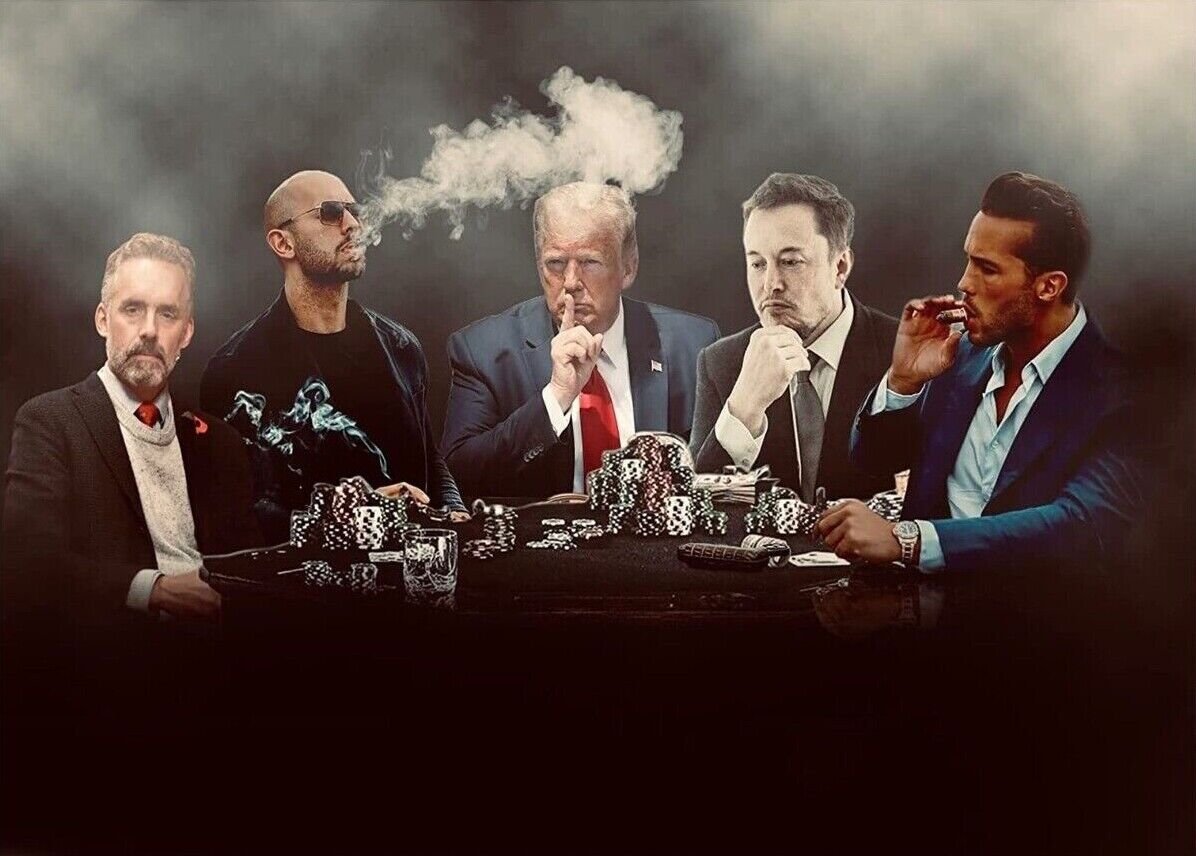 1196x856 Donald Trump, Andrew Tate, Tristan Tate