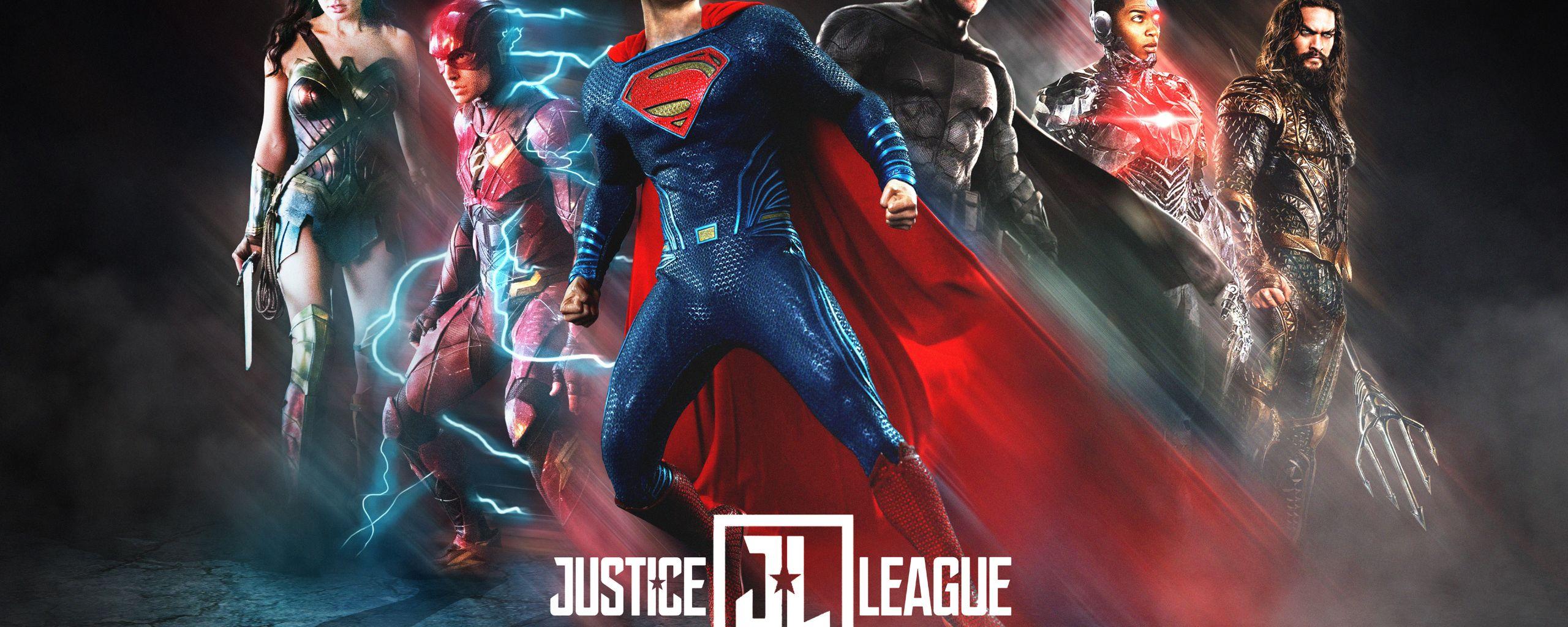 2560x1024 Justice League Poster Screensaver Related Keywords
