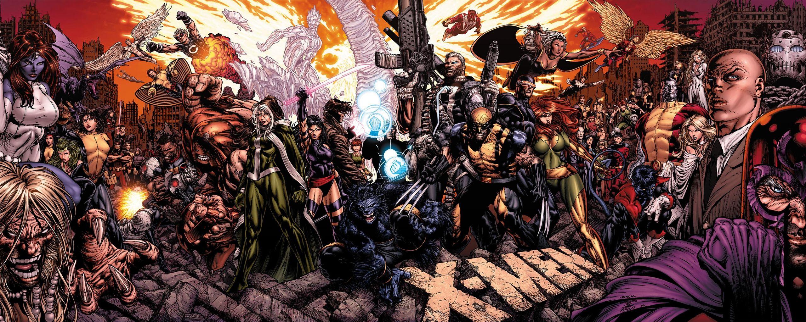 2560x1024 X Men Desktop Wallpaper