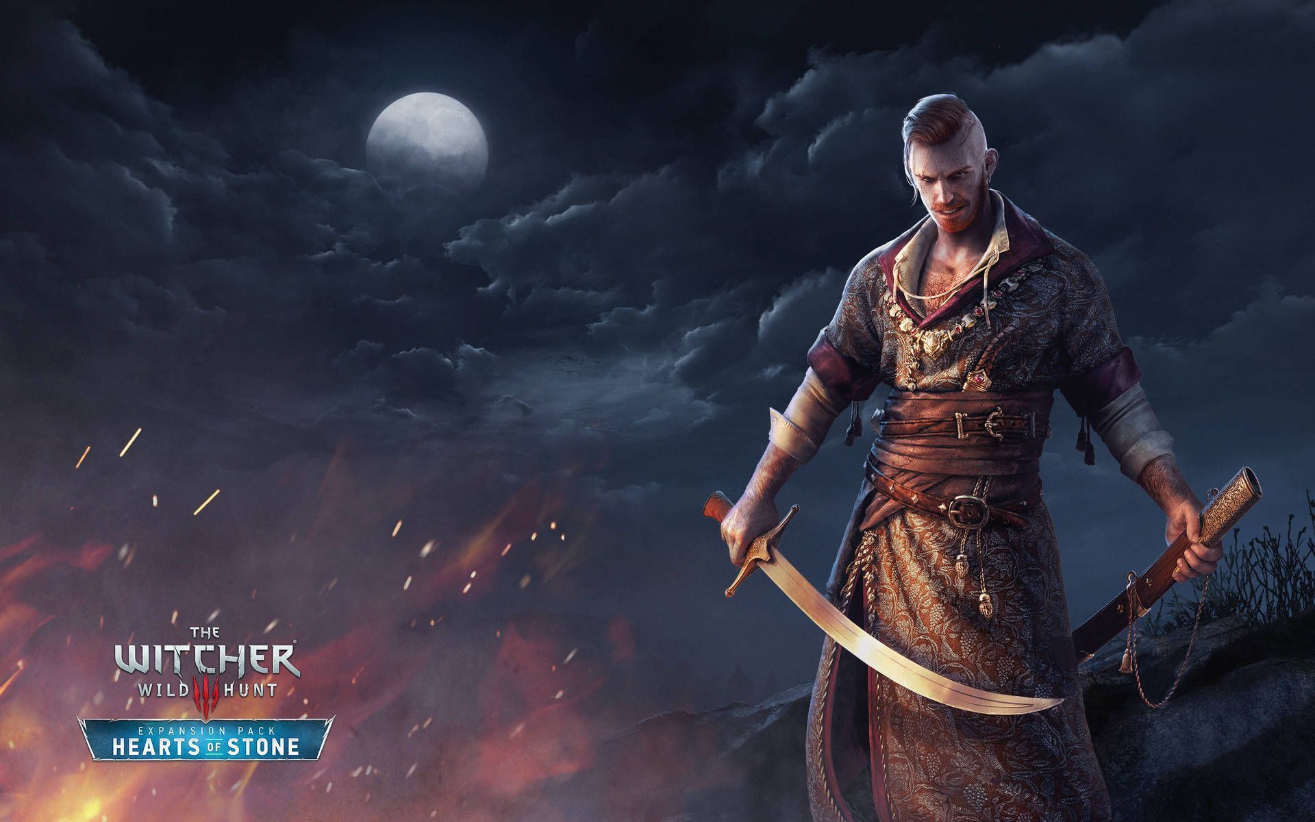 1920x1200 Download free The Witcher 3 Hearts Of