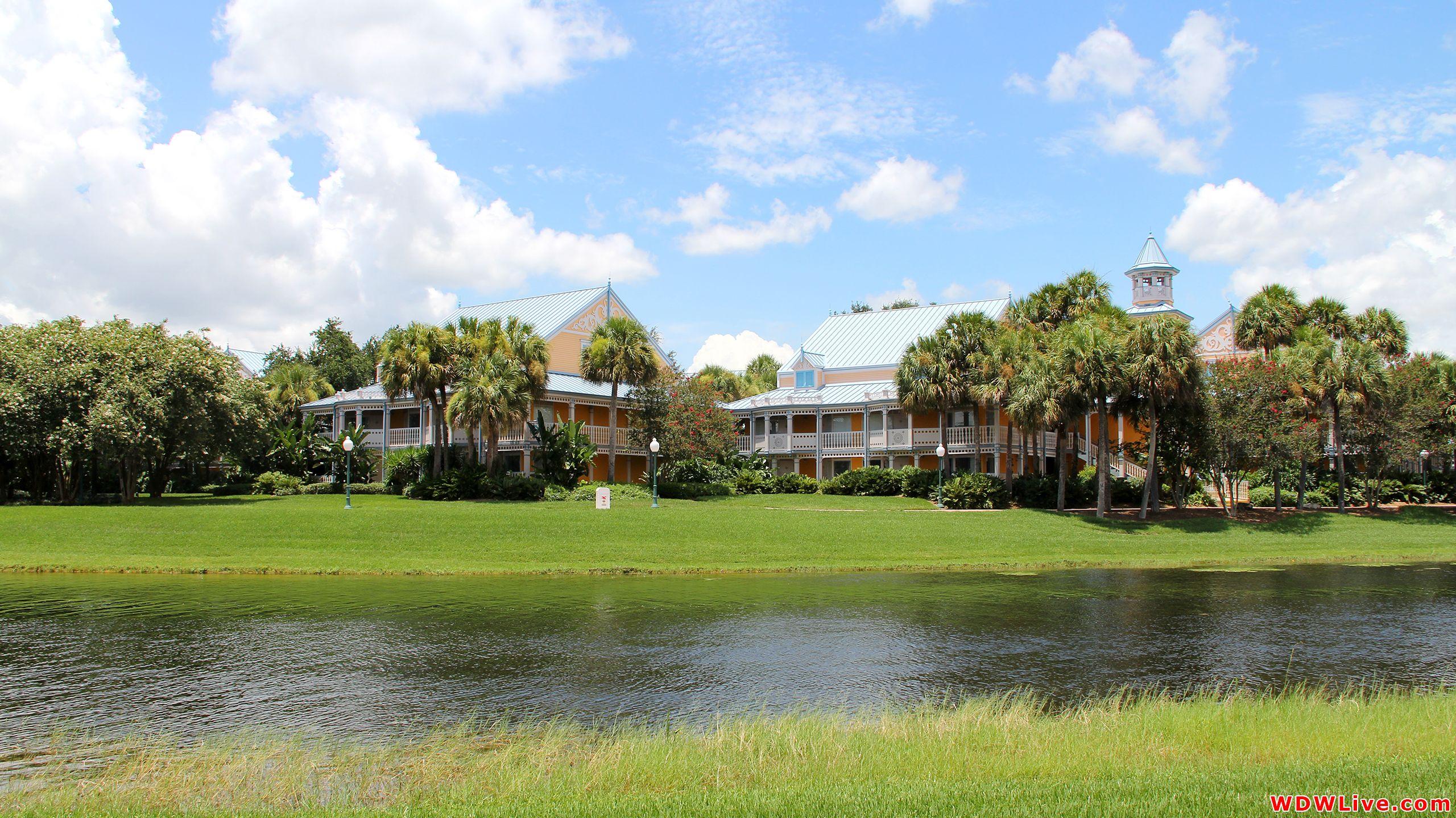 2560x1440 Caribbean Beach: The Jamaica village at Disney's Caribbean Beach Resort
