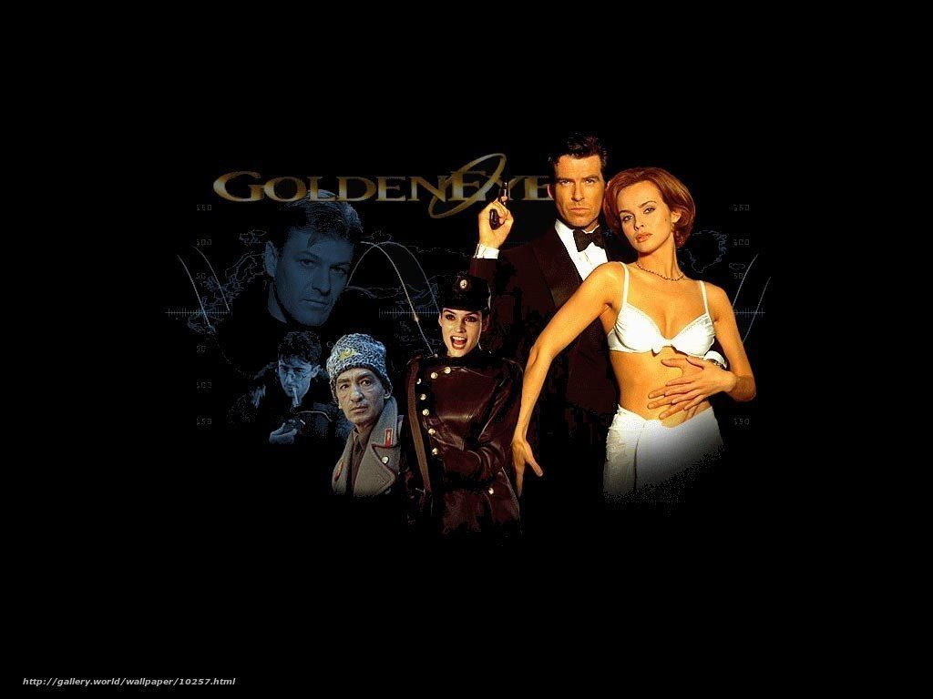 1024x768 wallpaper Golden Eye, GoldenEye, film