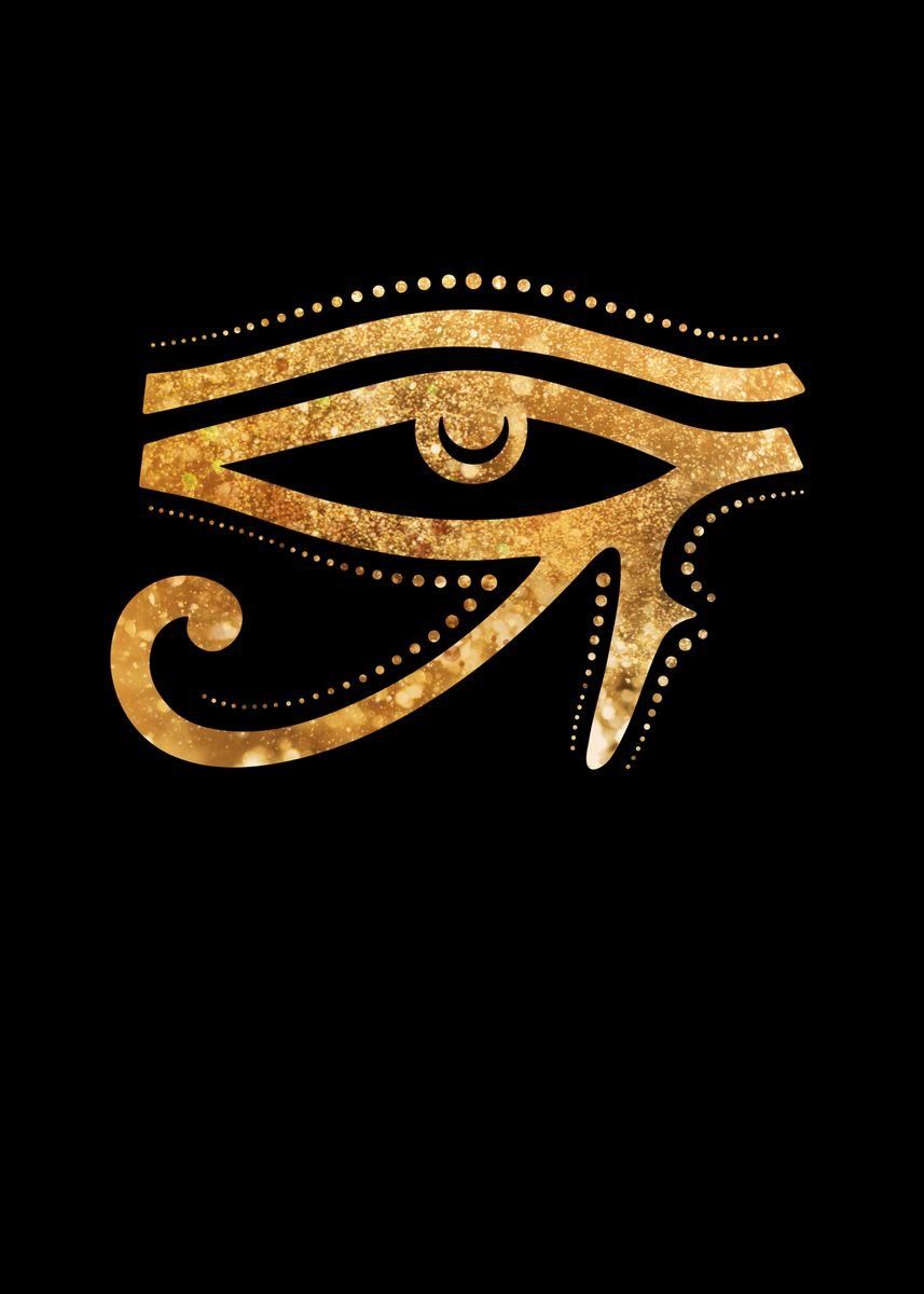 857x1200 Golden Eye Of RA Egyptian' Poster