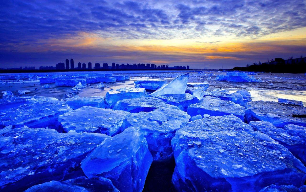 1280x804 Blue Ice Dawn wallpaper. Blue Ice Dawn