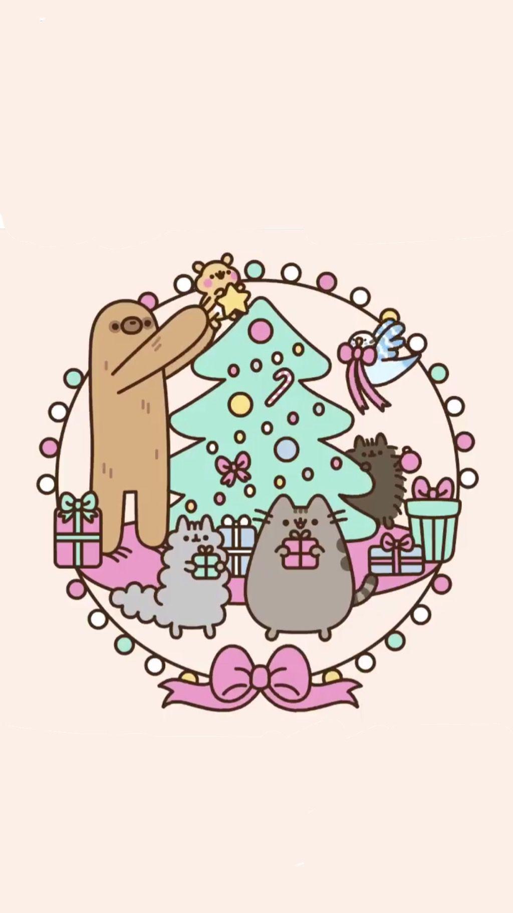 Winter Pusheen Wallpapers Top Free Winter Pusheen Backgrounds Wallpaperaccess