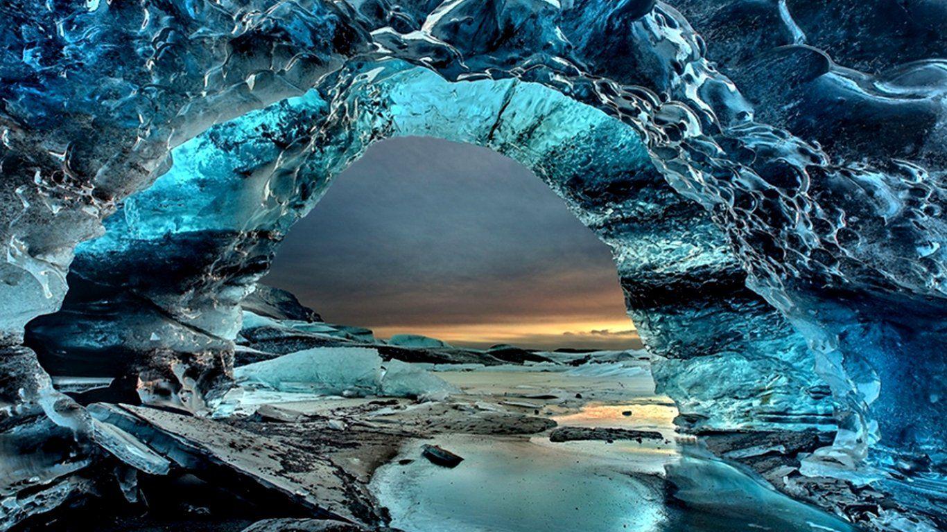 1366x768 Ice Wallpaper and Background Imagex768