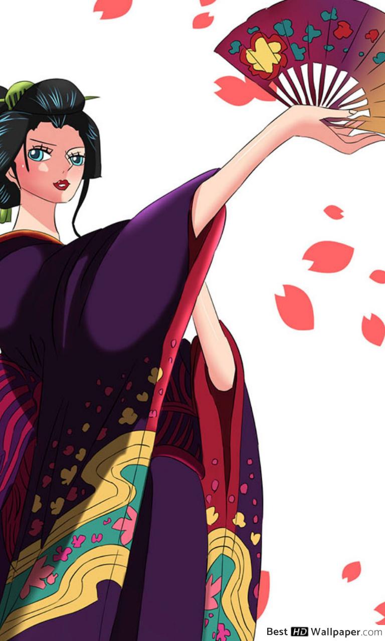 768x1280 Nico Robin Wano Wallpaper