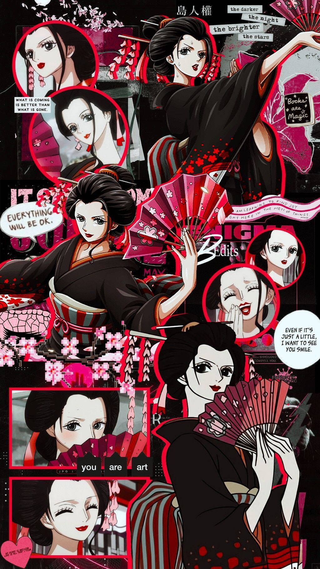 1024x1822 Download Kimono Robin One Piece