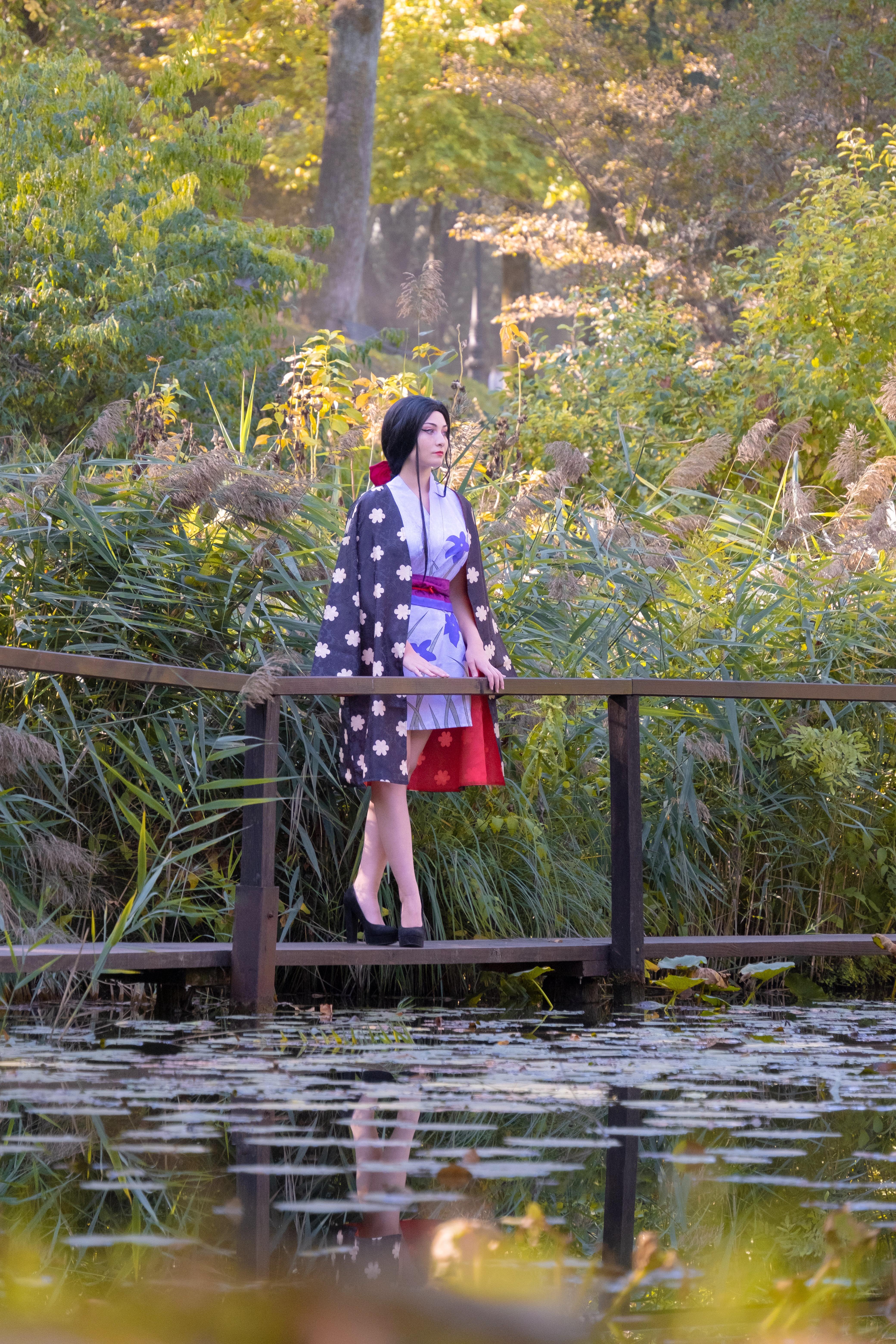 4160x6240 Nico Robin, Wano outfit cosplay