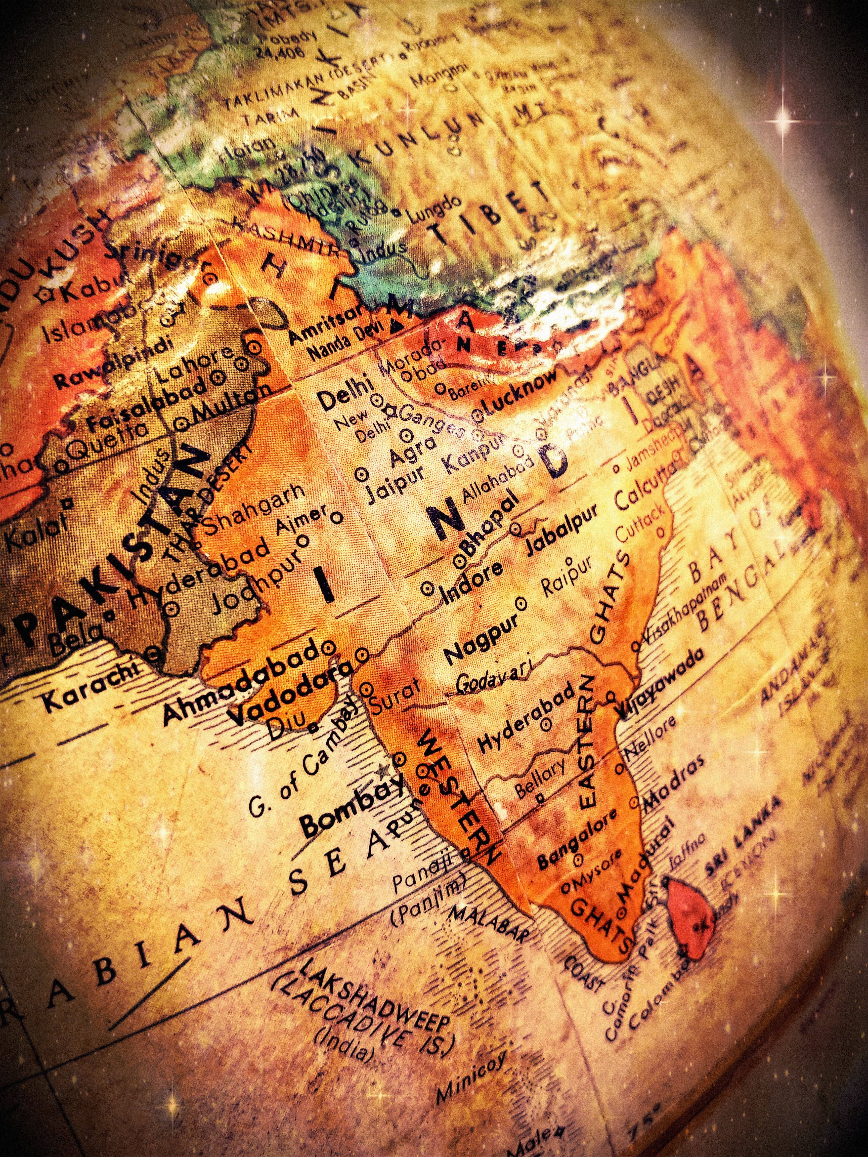 3492x4656 Classic World Map Sepia Globe Wallpaper